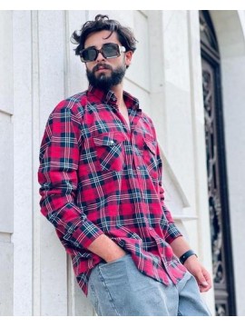 پیراهن آستین بلند خنک، سایز بزرگ کد 1189